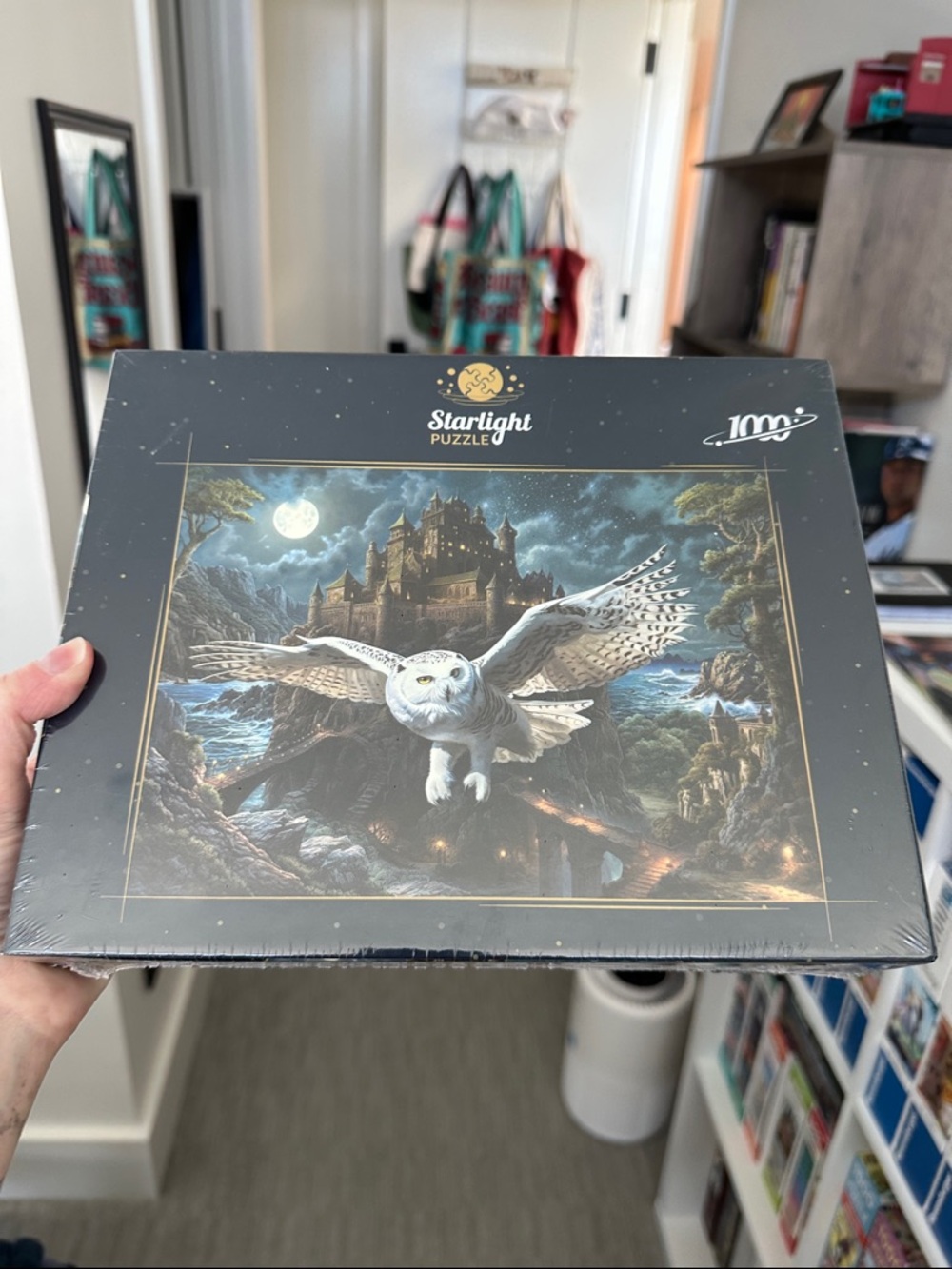 NIB Magic Owl & Castle 1000 Piece Puzzle